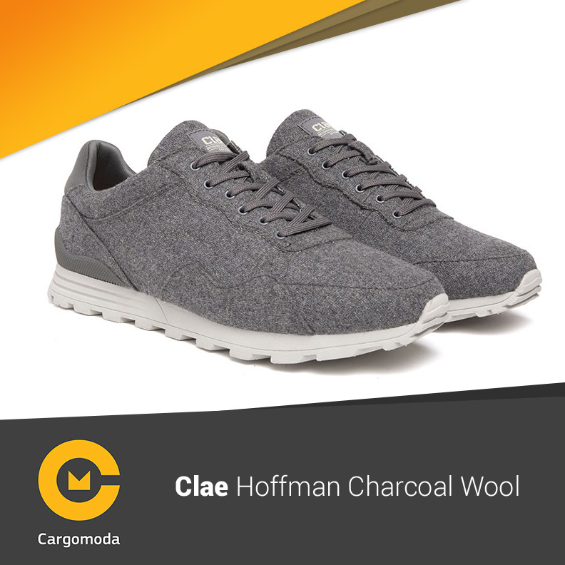CLAE HOFFMAN CHARCOAL WOOL